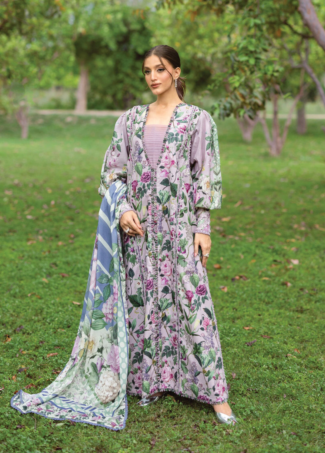 Bridgerton By Elaf Premium Printed Lawn 3 Piece Unstitched Suit EF26BP D-EPB-3A ELVIRA Bridgerton By Elaf Premium Printed Lawn 3 Piece Unstitched Suit EF26BP D-EPB-3A ELVIRA