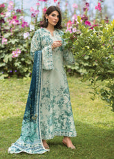 Bridgerton By Elaf Premium Printed Lawn 3 Piece Unstitched Suit EF26BP D-EPB-7A DAPHANEE