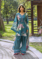 Bridgerton By Elaf Premium Printed Lawn 3 Piece Unstitched Suit EF26BP D-EPB-8A ELOISE
