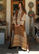 Broadway By Mushq Embroidered Jacquard Viscose 3 Piece Unstitched Suit MQ26BER D-101 SAMARKAND JEWEL