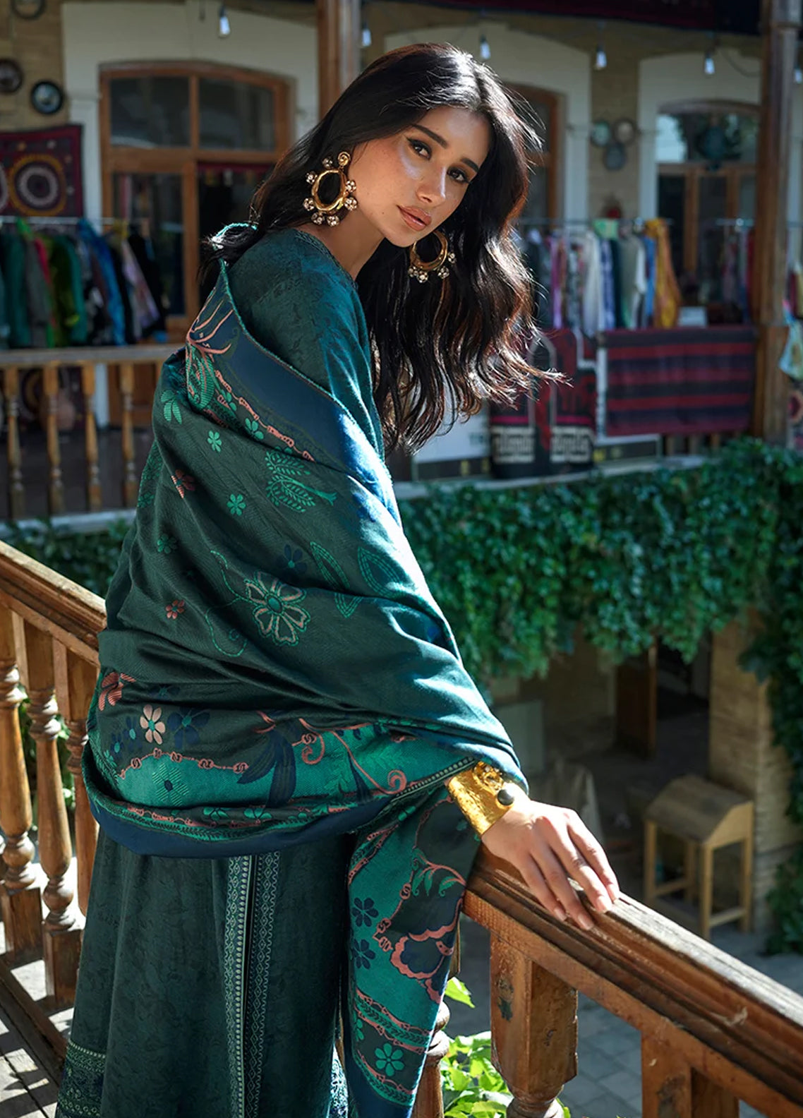 Broadway By Mushq Embroidered Jacquard Viscose 3 Piece Unstitched Suit MQ26BER D-109 AZURE ECHO Broadway By Mushq Embroidered Jacquard Viscose 3 Piece Unstitched Suit MQ26BER D-109 AZURE ECHO