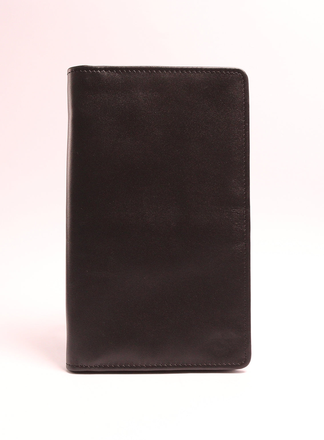 BuckBay Cow Plain Travel Clutch By Gilani Black - GIL24TC 02 BuckBay Cow Plain Travel Clutch By Gilani Black - GIL24TC 02