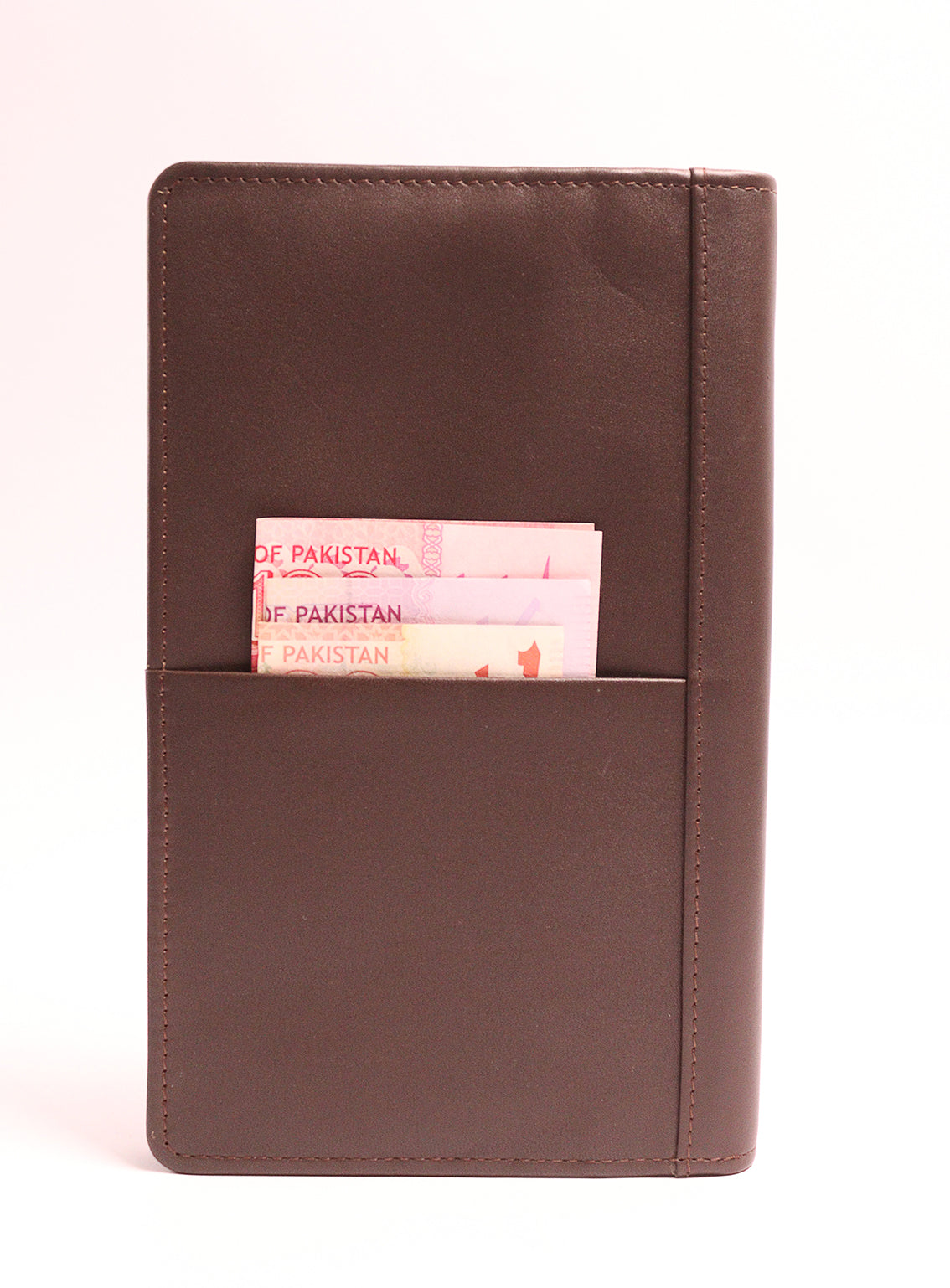 BuckBay Cow Plain Travel Clutch By Gilani Brown - GIL24TC 03 BuckBay Cow Plain Travel Clutch By Gilani Brown - GIL24TC 03