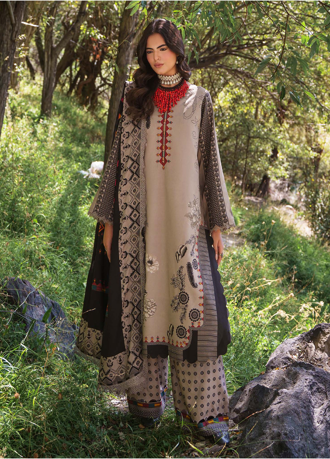 C-Prints By Charizma Printed Linen 3 Piece Unstitched Suit CH26CPL D-CPW6-03 C-Prints By Charizma Printed Linen 3 Piece Unstitched Suit CH26CPL D-CPW6-03
