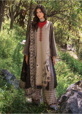 C-Prints By Charizma Printed Linen 3 Piece Unstitched Suit CH26CPL D-CPW6-03