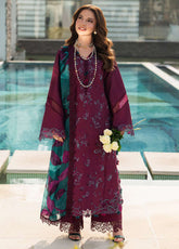 Carnation By Rang Rasiya Embroidered Lawn 3 Piece Unstitched Suit RR26CEE D-07 KAIA