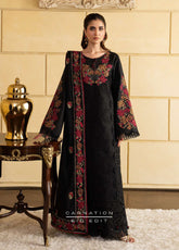 Carnation By Rang Rasiya Embroidered Lawn 3 Piece Unstitched Suit RR26CEE D-09 EZRA