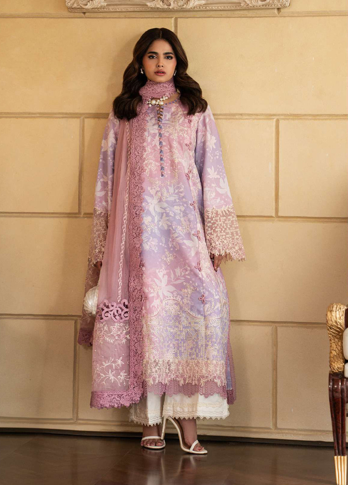 Carnation By Rang Rasiya Embroidered Lawn 3 Piece Unstitched Suit RR26CEE D-10 LARA Carnation By Rang Rasiya Embroidered Lawn 3 Piece Unstitched Suit RR26CEE D-10 LARA