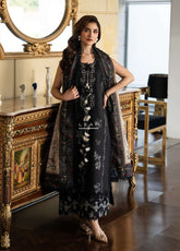 Carnation By Rang Rasiya Embroidered Lawn 3 Piece Unstitched Suit RR26CEE D-13 LEAH