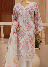 Casca By Schick Embroidered Lawn 3 Piece Unstitched Suit SDH26C D-03