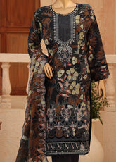 Casca By Schick Embroidered Lawn 3 Piece Unstitched Suit SDH26C D-04