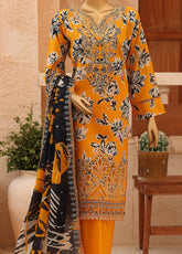 Casca By Schick Embroidered Lawn 3 Piece Unstitched Suit SDH26C D-06