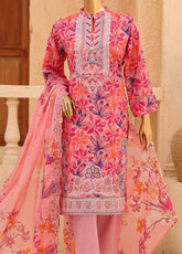 Casca By Schick Embroidered Lawn 3 Piece Unstitched Suit SDH26C D-08