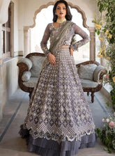 Celebrations by Elaf Embroidered Organza Suits Unstitched 4 Piece - EF24CF EFH-02 NAZNEEN