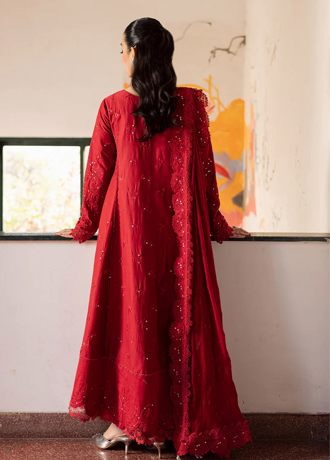 Celia By Zarposh Luxury Embroidered Lawn 3 Piece Unstitched Suit ZP26CLL D-ARDYN Celia By Zarposh Luxury Embroidered Lawn 3 Piece Unstitched Suit ZP26CLL D-ARDYN