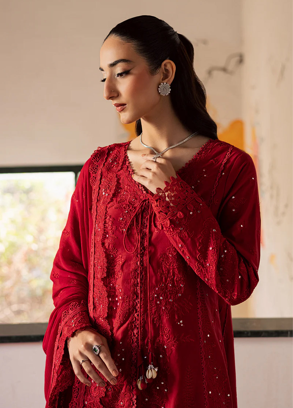 Celia By Zarposh Luxury Embroidered Lawn 3 Piece Unstitched Suit ZP26CLL D-ARDYN Celia By Zarposh Luxury Embroidered Lawn 3 Piece Unstitched Suit ZP26CLL D-ARDYN
