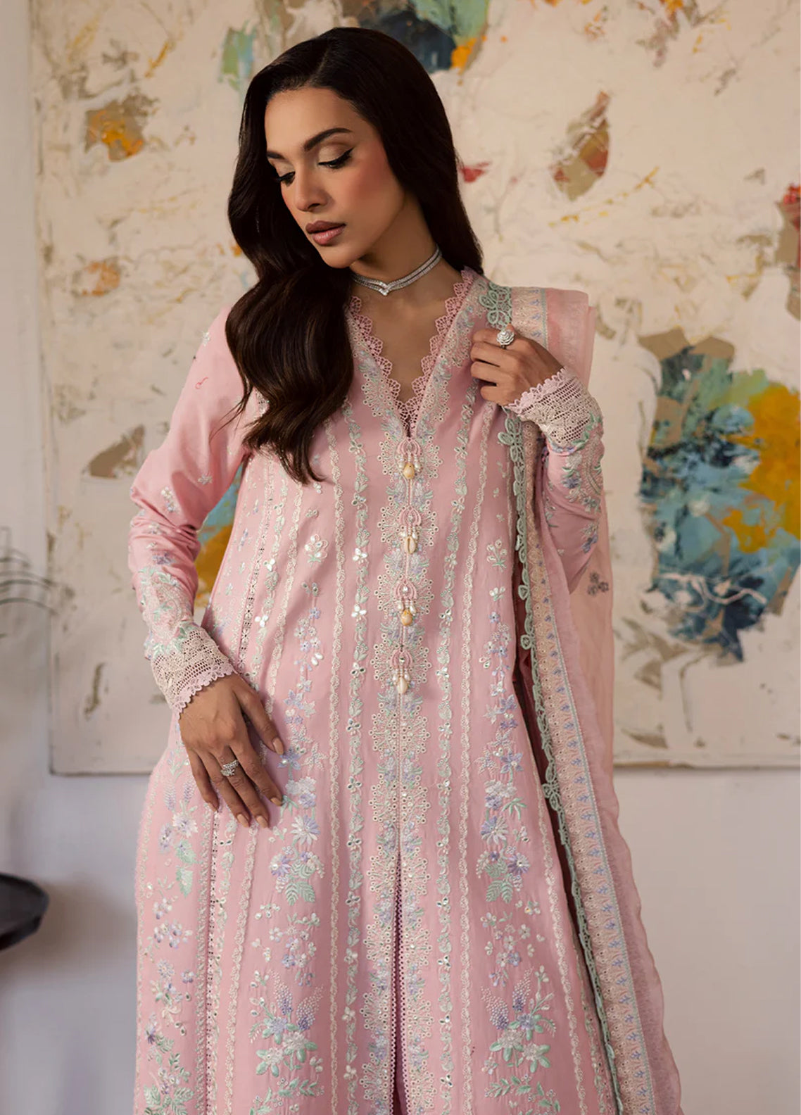 Celia By Zarposh Luxury Embroidered Lawn 3 Piece Unstitched Suit ZP26CLL D-LIYANA Celia By Zarposh Luxury Embroidered Lawn 3 Piece Unstitched Suit ZP26CLL D-LIYANA