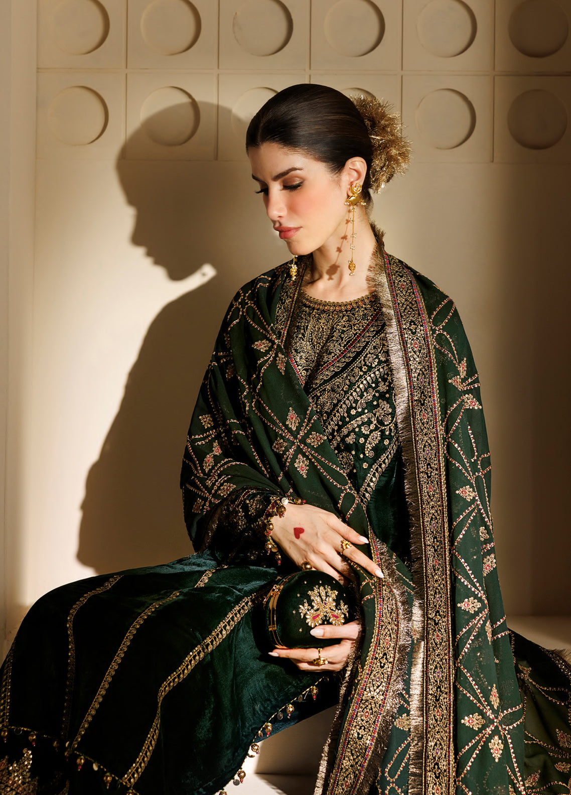 Chandni By Jazmin Luxury Embroidered Velvet 3 Piece Unstitched Suit JZ26CLV D-07 SHAB NOOR Chandni By Jazmin Luxury Embroidered Velvet 3 Piece Unstitched Suit JZ26CLV D-07 SHAB NOOR