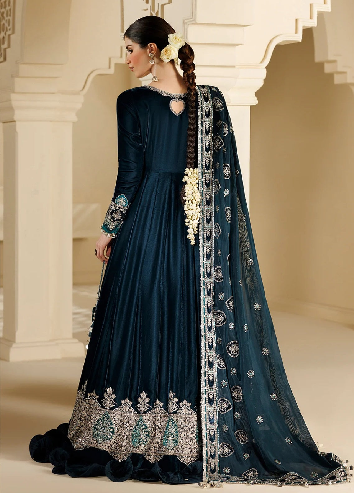 Chandni By Jazmin Luxury Embroidered Velvet 3 Piece Unstitched Suit JZ26CLV D-09 ZAIB-UN-NISA Chandni By Jazmin Luxury Embroidered Velvet 3 Piece Unstitched Suit JZ26CLV D-09 ZAIB-UN-NISA