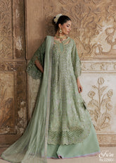 Chatoyer By Rang Rasiya Wedding Formals Emrboidered Chiffon 3 Piece Unstitched Suit RR26CWF D-FERN