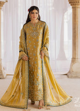 Chatoyer By Rang Rasiya Wedding Formals Emrboidered Zari Tissue 3 Piece Unstitched Suit RR26CWF D-DORA