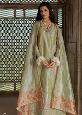 Chatoyer By Rang Rasiya Wedding Formals Emrboidered Zari Tissue 3 Piece Unstitched Suit RR26CWF D-EIRA