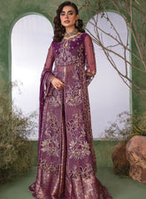 Chatoyer by Rang Rasiya Embroidered Net Suit Unstitched 4 Piece - RR24WF 05 NAREMAN