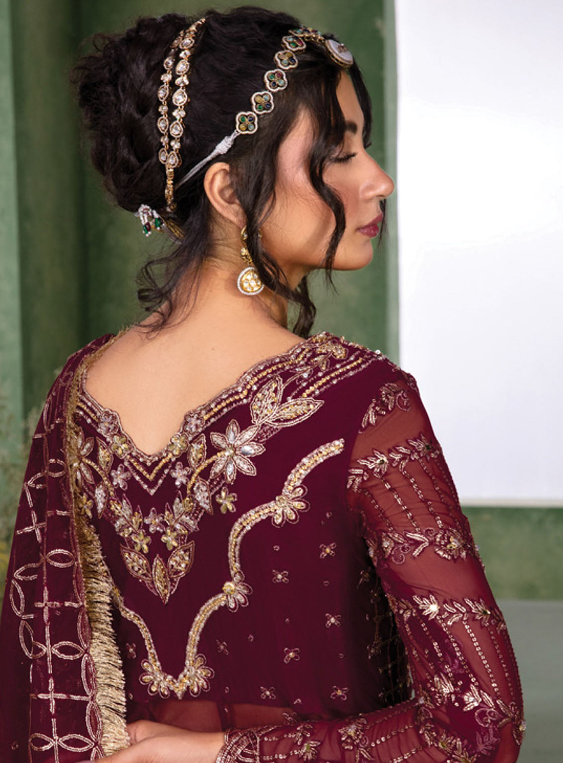 Chatoyer by Rang Rasiya Embroidered Net Suit Unstitched 4 Piece - RR24WF 06 LEYLA Chatoyer by Rang Rasiya Embroidered Net Suit Unstitched 4 Piece - RR24WF 06 LEYLA