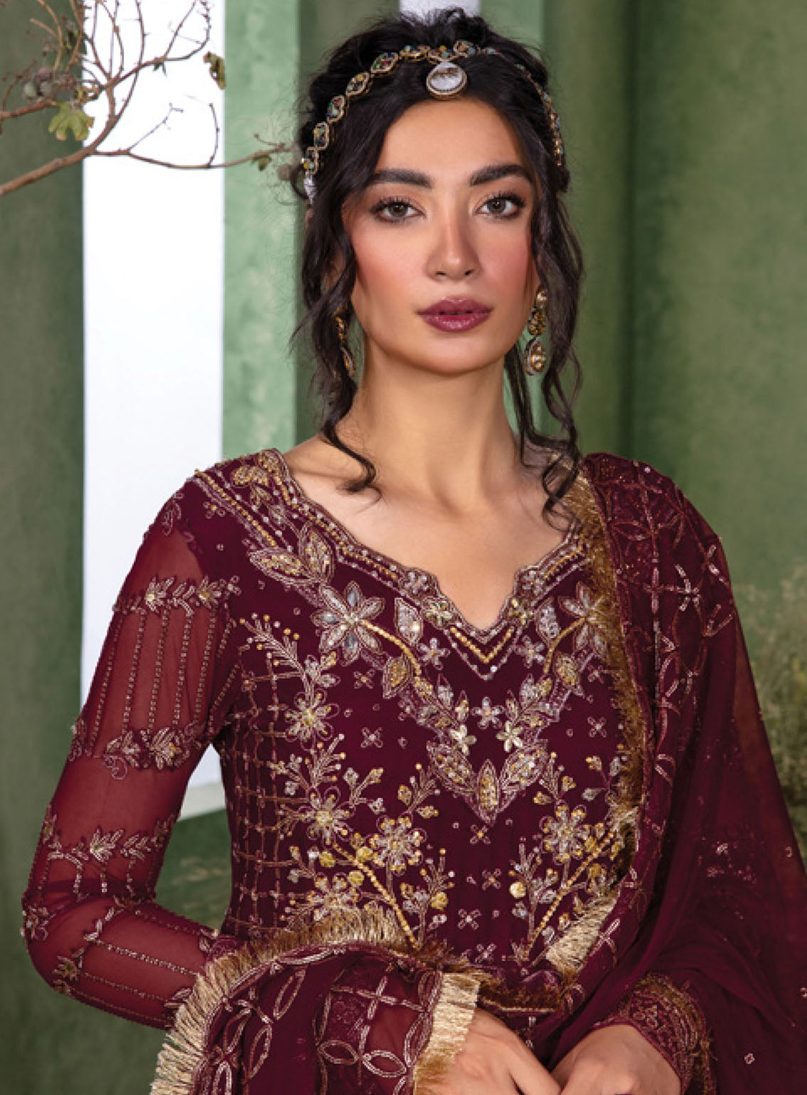 Chatoyer by Rang Rasiya Embroidered Net Suit Unstitched 4 Piece - RR24WF 06 LEYLA Chatoyer by Rang Rasiya Embroidered Net Suit Unstitched 4 Piece - RR24WF 06 LEYLA