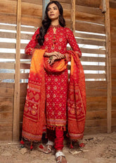 Chunri By Gul Ahmed Printed Lawn Unstitched 3 Piece Suit - GA24CL CL-42004 A