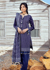 Chunri By Gul Ahmed Printed Lawn Unstitched 3 Piece Suit - GA24CL CL-42017 A