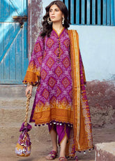 Chunri By Gul Ahmed Printed Lawn Unstitched 3 Piece Suit - GA24CL CL-42018 A