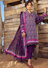 Chunri By Gul Ahmed Printed Lawn Unstitched 3 Piece Suit - GA24CL CL-42033 A