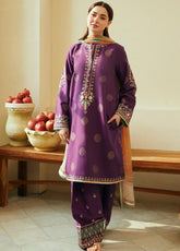 Coco By Zara Shahjahan Embroidered Jacquard Unstitched 3 Piece Suit - ZSJ24CL 9A MORNI