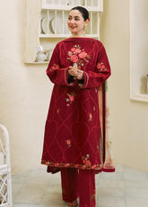 Coco By Zara Shahjahan Embroidered Lawn Unstitched 3 Piece Suit - ZSJ24CL 10B RUHI