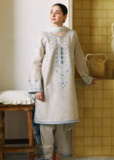 Coco By Zara Shahjahan Embroidered Lawn Unstitched 3 Piece Suit - ZSJ24CL 2A BANO