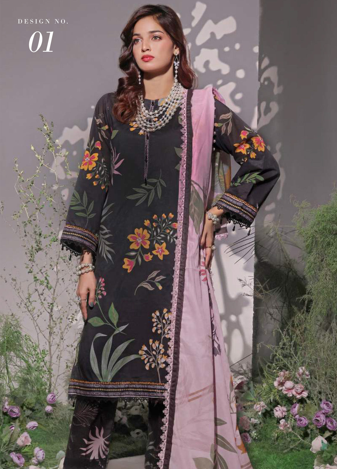 Coco Cords By Al Zohaib Printed Lawn Suits Unstitched 3 Piece - AZ25CCL 01 Coco Cords By Al Zohaib Printed Lawn Suits Unstitched 3 Piece - AZ25CCL 01
