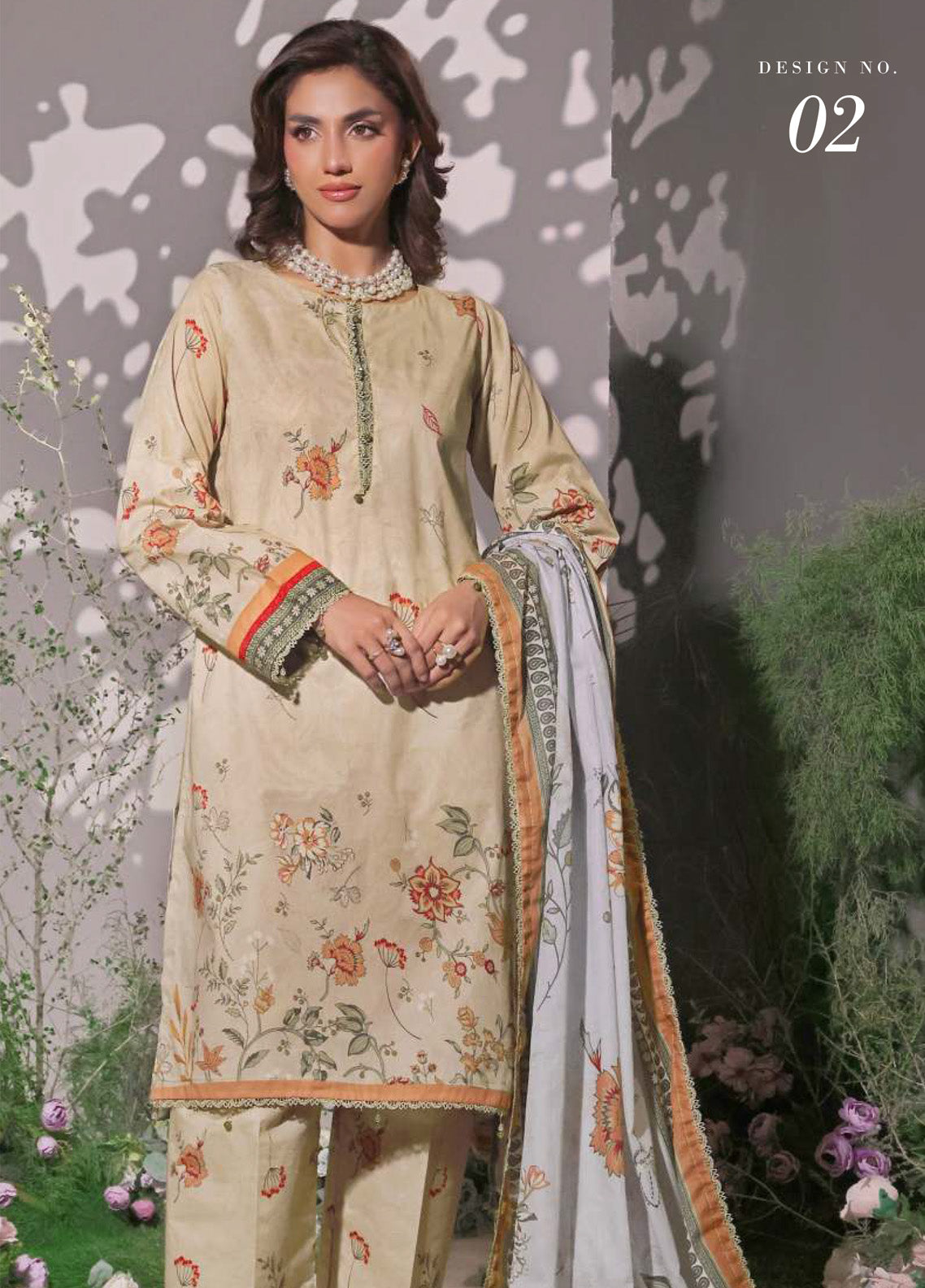 Coco Cords By Al Zohaib Printed Lawn Suits Unstitched 3 Piece - AZ25CCL 02 Coco Cords By Al Zohaib Printed Lawn Suits Unstitched 3 Piece - AZ25CCL 02