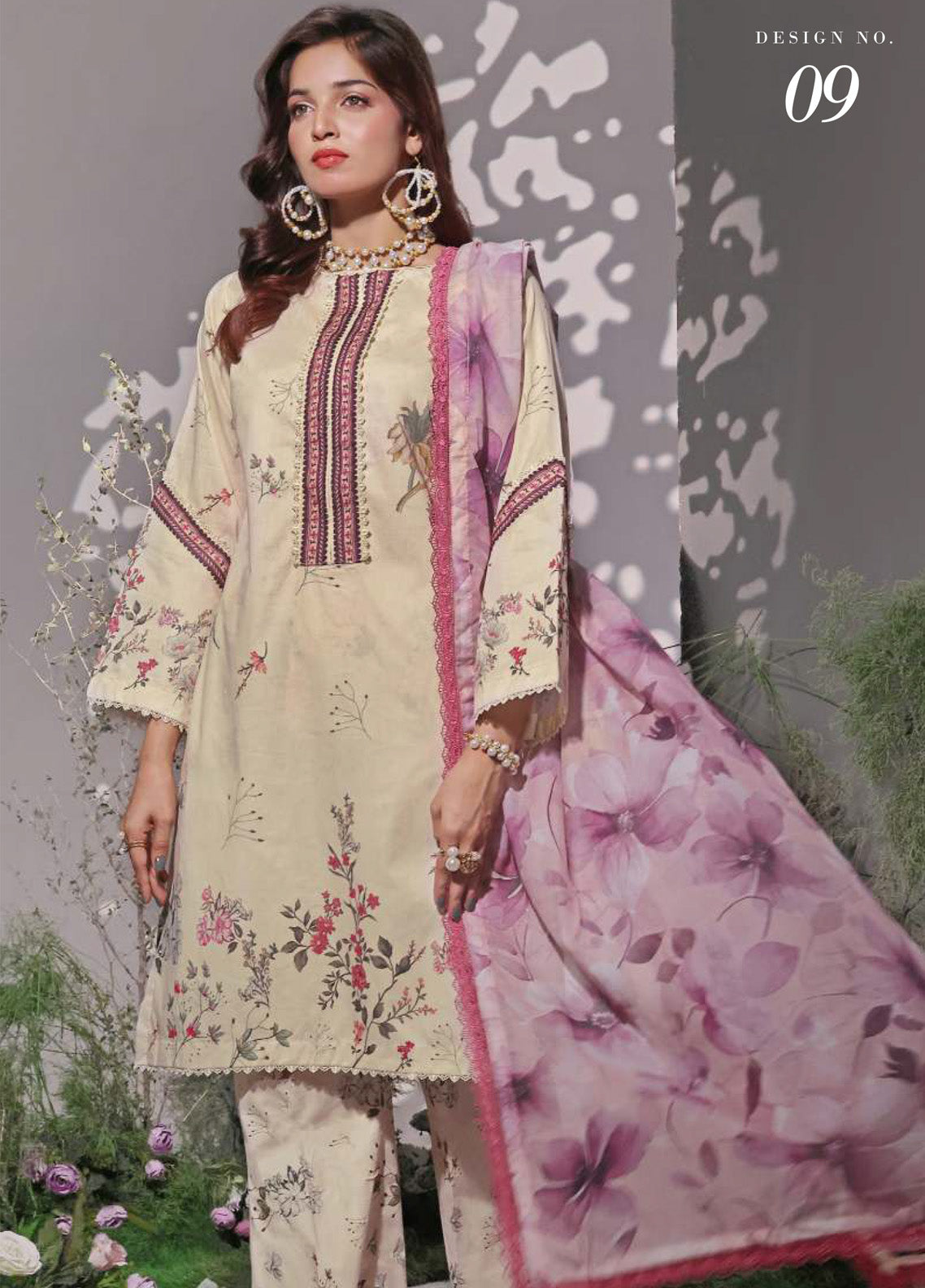 Coco Cords By Al Zohaib Printed Lawn Suits Unstitched 3 Piece - AZ25CCL 09 Coco Cords By Al Zohaib Printed Lawn Suits Unstitched 3 Piece - AZ25CCL 09