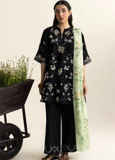 Coco By Zara Shahjahan Embrodiered Lawn 3 Piece Unstitched Suit CZS26LE2 D-10A EIRA