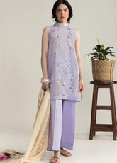 Coco By Zara Shahjahan Embrodiered Lawn 3 Piece Unstitched Suit CZS26LE2 D-3B YURA