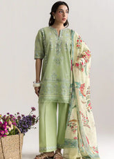 Coco By Zara Shahjahan Embrodiered Lawn 3 Piece Unstitched Suit CZS26LE2 D-5B NOA