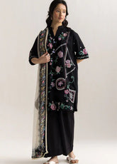 Coco By Zara Shahjahan Embrodiered Lawn 3 Piece Unstitched Suit CZS26LE2 D-6A INES