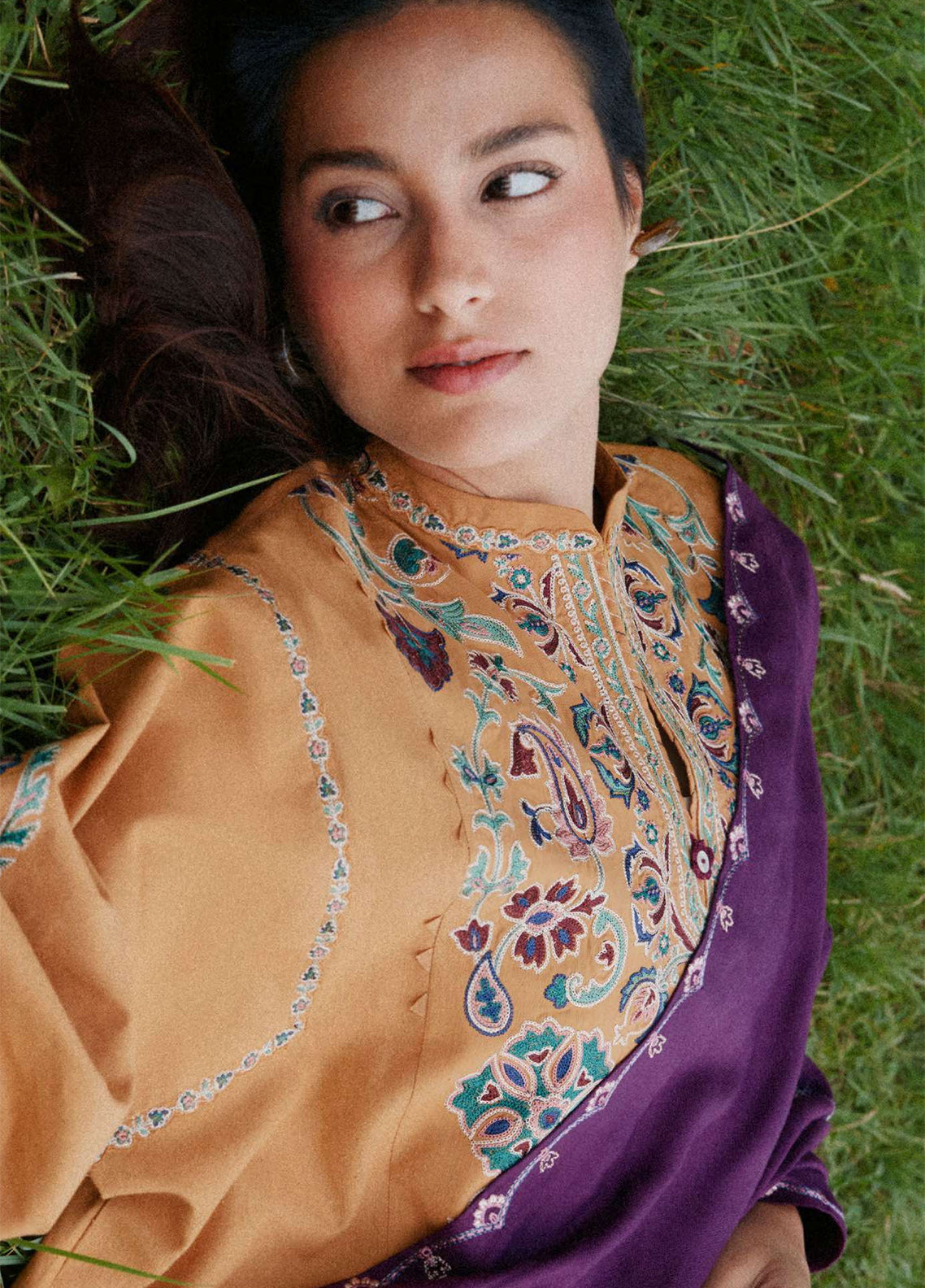 Coco By Zara Shahjahan Embroidered Karandi 3 Piece Unstitched Suit ZS26CW D-02A OCHRE Coco By Zara Shahjahan Embroidered Karandi 3 Piece Unstitched Suit ZS26CW D-02A OCHRE