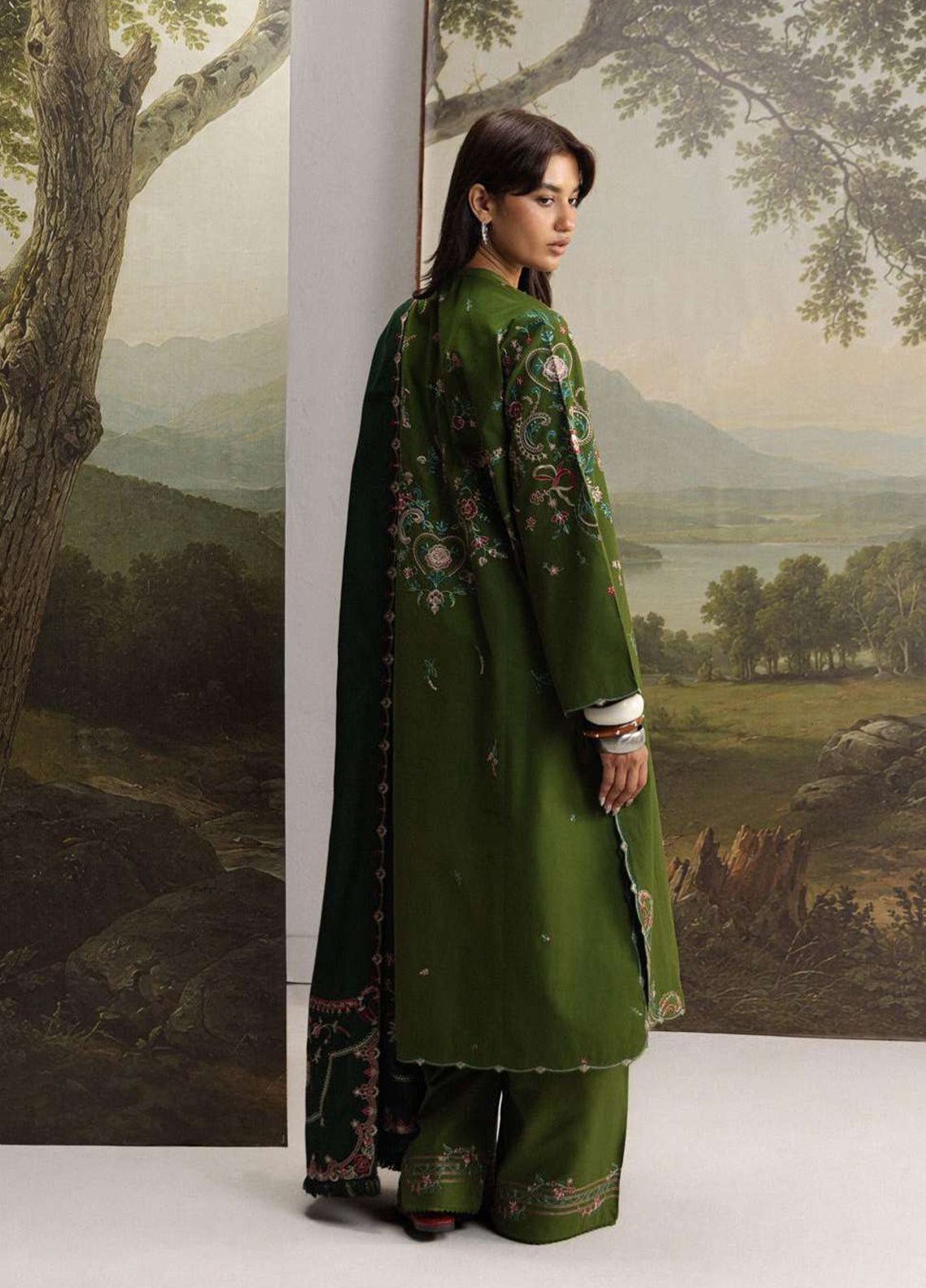 Coco By Zara Shahjahan Embroidered Karandi 3 Piece Unstitched Suit ZS26CW D-05B SHAB Coco By Zara Shahjahan Embroidered Karandi 3 Piece Unstitched Suit ZS26CW D-05B SHAB