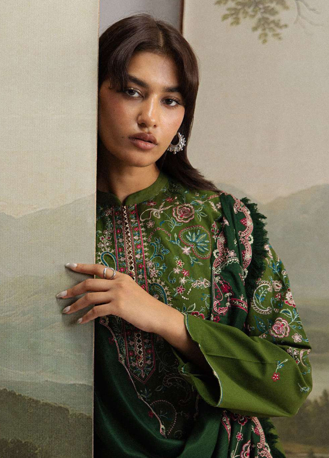 Coco By Zara Shahjahan Embroidered Karandi 3 Piece Unstitched Suit ZS26CW D-05B SHAB Coco By Zara Shahjahan Embroidered Karandi 3 Piece Unstitched Suit ZS26CW D-05B SHAB