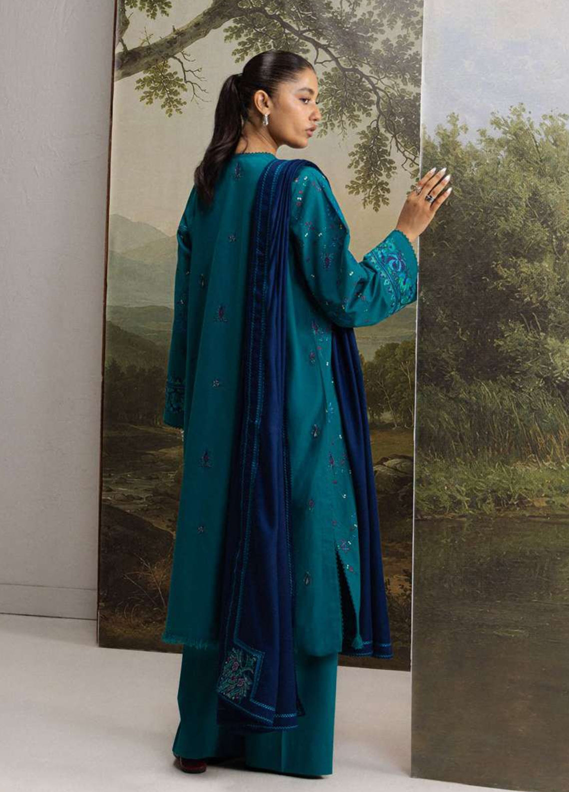 Coco By Zara Shahjahan Embroidered Karandi 3 Piece Unstitched Suit ZS26CW D-07A TABASSUM Coco By Zara Shahjahan Embroidered Karandi 3 Piece Unstitched Suit ZS26CW D-07A TABASSUM