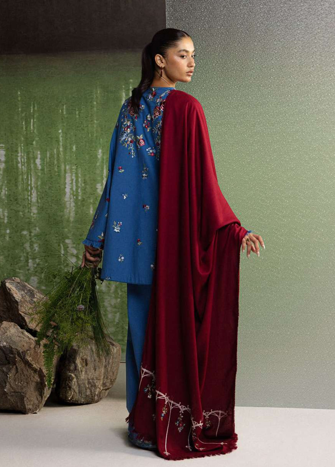 Coco By Zara Shahjahan Embroidered Karandi 3 Piece Unstitched Suit ZS26CW D-09A ASMANI Coco By Zara Shahjahan Embroidered Karandi 3 Piece Unstitched Suit ZS26CW D-09A ASMANI