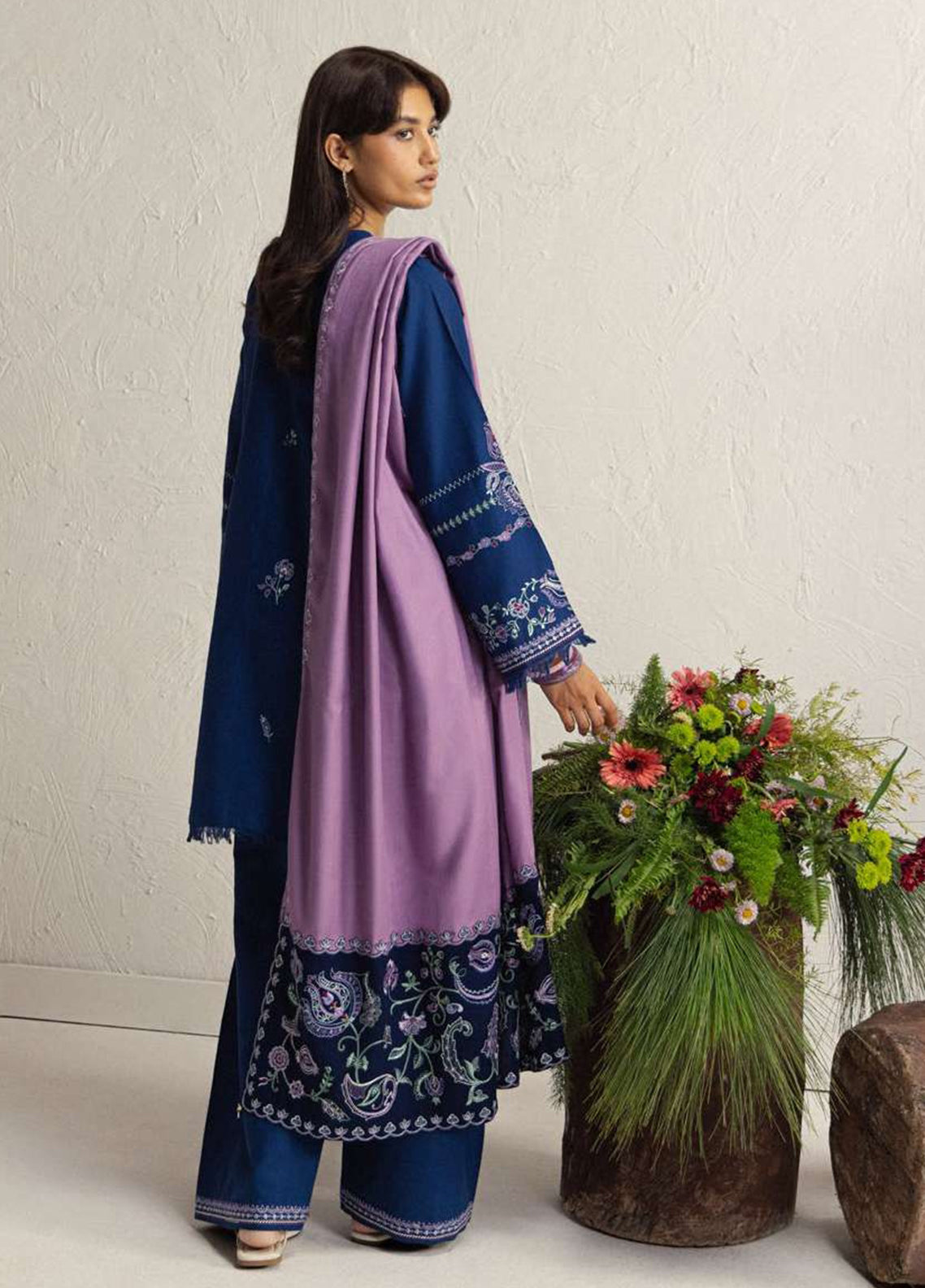 Coco By Zara Shahjahan Embroidered Khaddar 3 Piece Unstitched Suit ZS26CW D-04A NEELAM Coco By Zara Shahjahan Embroidered Khaddar 3 Piece Unstitched Suit ZS26CW D-04A NEELAM
