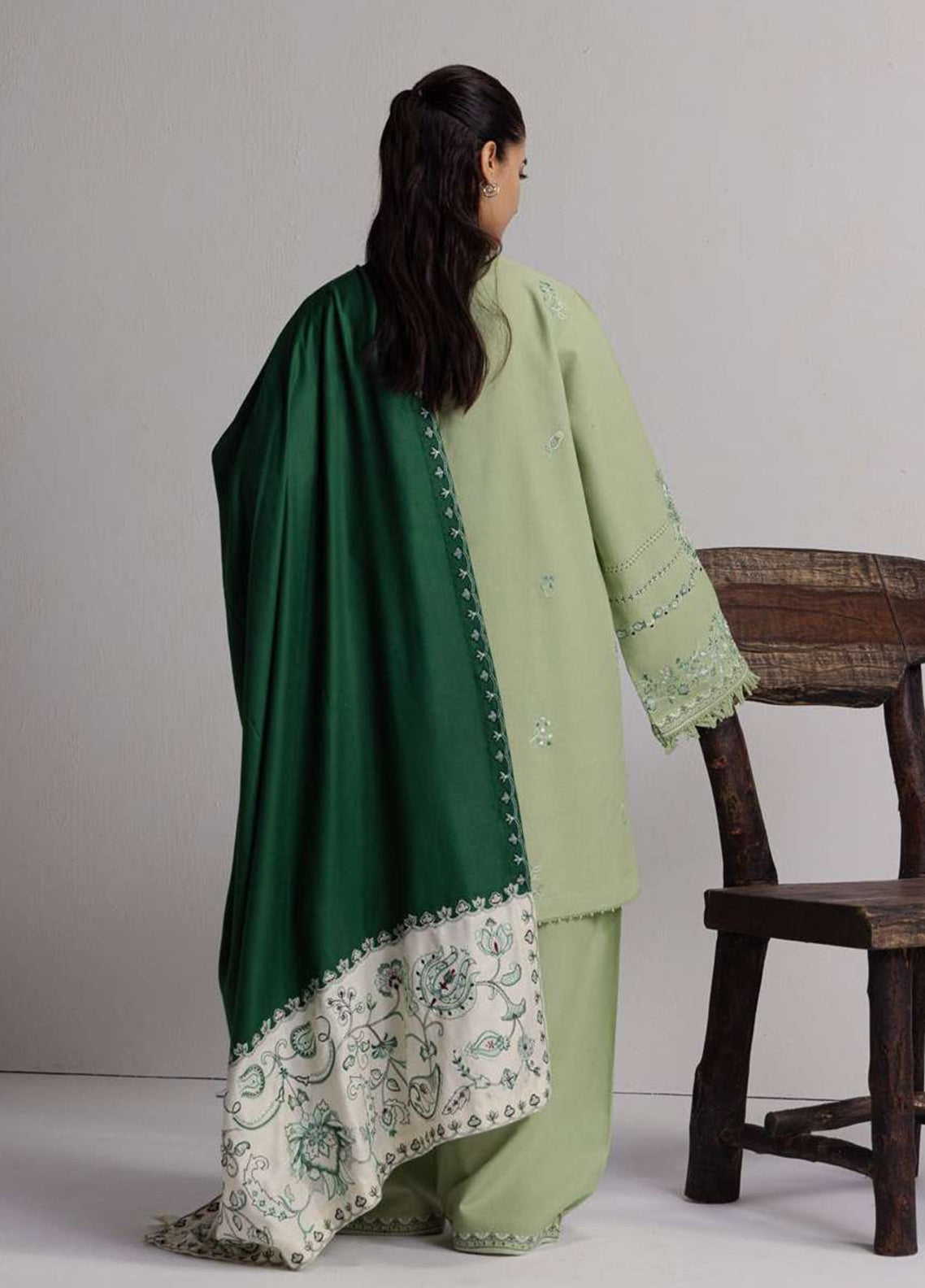 Coco By Zara Shahjahan Embroidered Khaddar 3 Piece Unstitched Suit ZS26CW D-04B NEELAM Coco By Zara Shahjahan Embroidered Khaddar 3 Piece Unstitched Suit ZS26CW D-04B NEELAM